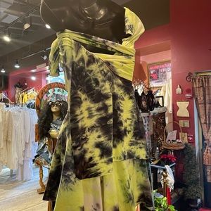 Tye Dye Butterfly Wrap Top